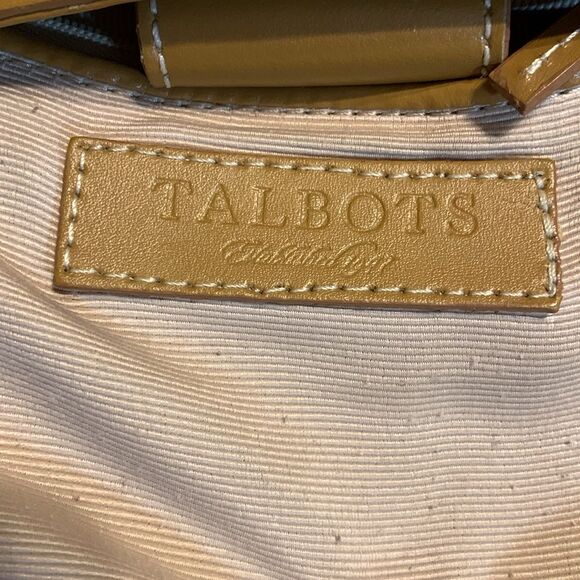 Talbots large stamp print satchel/travel tote/purse - Picture 10 of 13